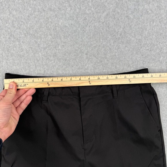 BYLT Dress Pants Mens 33x30 Black Everyday Pant Performance Stretch Trousers - Picture 10 of 14